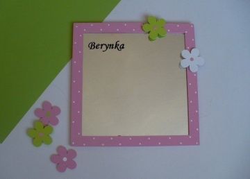 Zrcadla v rámu - čtvercová