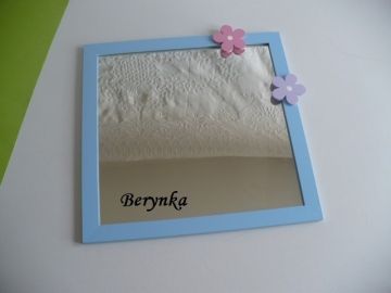 Zrcadla v rámu - čtvercová