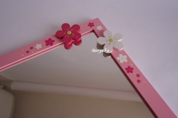 Zrcadla v rámu - čtvercová