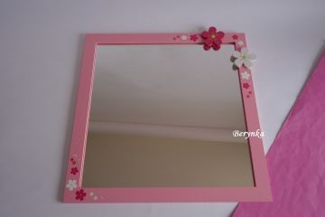 Zrcadla v rámu - čtvercová