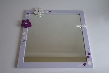 Zrcadla v rámu - čtvercová