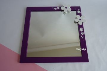 Zrcadla v rámu - čtvercová