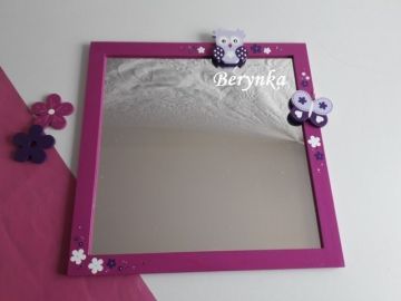 Zrcadla v rámu - čtvercová