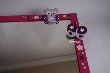 Zrcadla v rámu - čtvercová