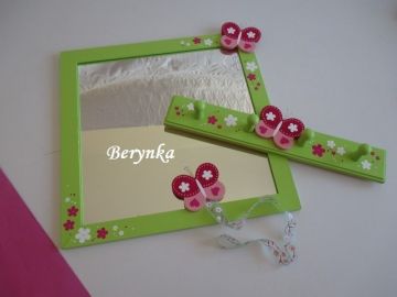 Zrcadla v rámu - čtvercová