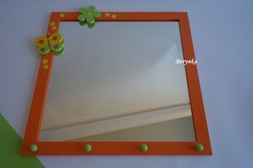 Zrcadla v rámu - čtvercová
