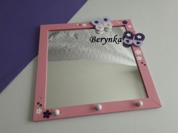 Zrcadla v rámu - čtvercová