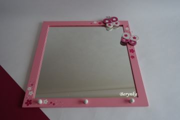 Zrcadla v rámu - čtvercová