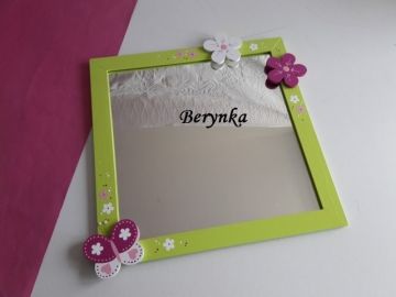 Zrcadla v rámu - čtvercová