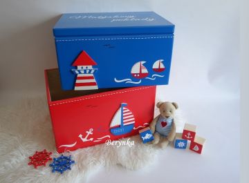 Dřevěné bedýnky námořnické
