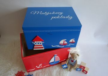 Dřevěné bedýnky námořnické