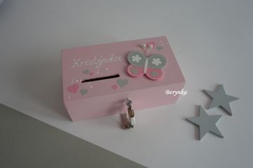 Dřevěná pokladnička