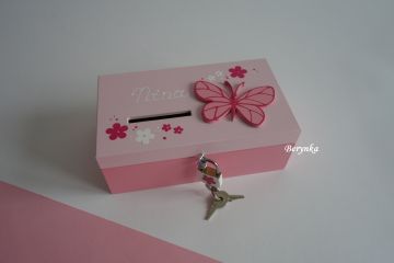 Dřevěná pokladnička