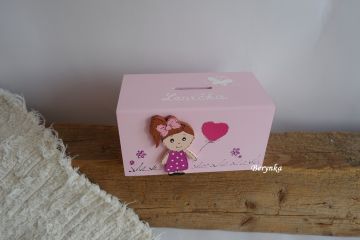 Dřevěná pokladnička