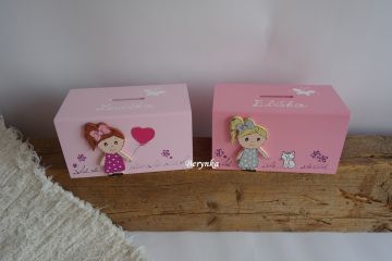 Dřevěná pokladnička