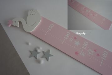 Dětský metr s labutí