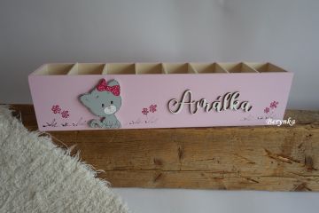 Krabička na tužky a pastelky
