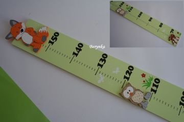 Dětský metr s liškou