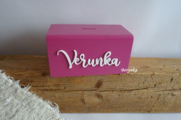 Dřevěná pokladnička