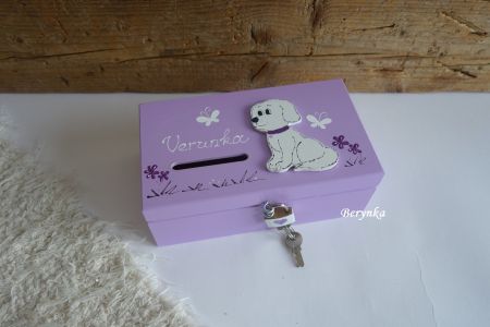 Pokladnička se zámečkem