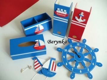 Dětské hodiny kormidlo
