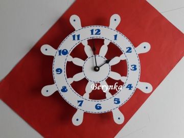 Dětské hodiny kormidlo