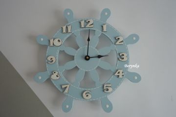 Dětské hodiny kormidlo