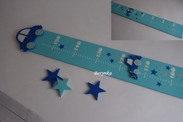 Dětský metr s autíčkem