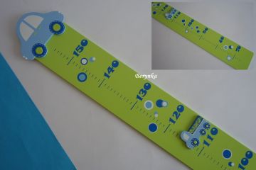 Dětský metr s autíčkem