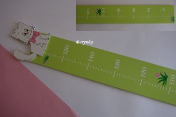 Dětský metr s kočičkou