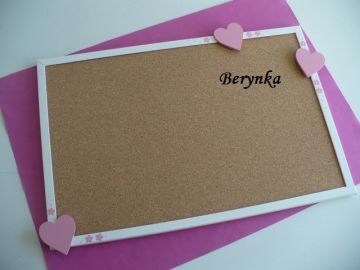 Nástěnka se srdíčkem