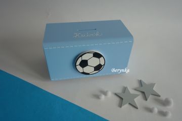 Dřevěná pokladnička pro děti