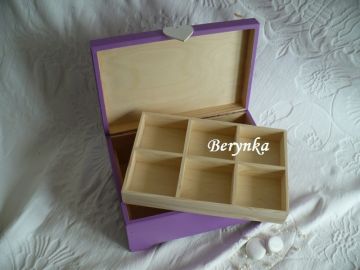 Svatební bedýnka s velkým srdcem