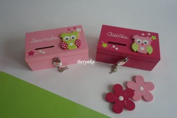 Dřevěná pokladnička