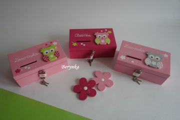 Dřevěná pokladnička