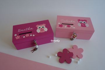 Dřevěná pokladnička