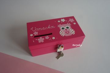 Dřevěná pokladnička