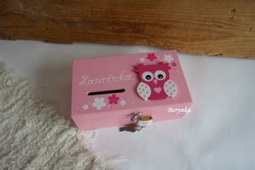 Pokladnička se zámečkem