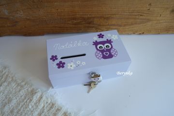 Pokladnička se zámečkem