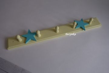 Dětský věšák s hvězdičkami