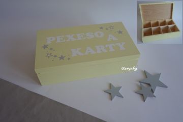 Krabičky na pexeso - různá provedení