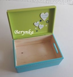 Pokladnička - bedýnka s kočičkou