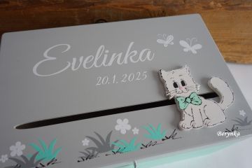 Dřevěná pokladnička
