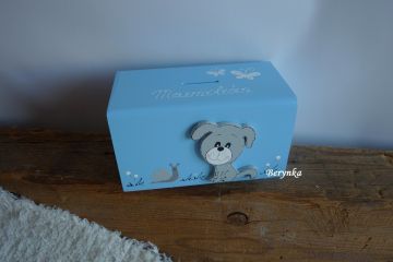 Dřevěná pokladnička