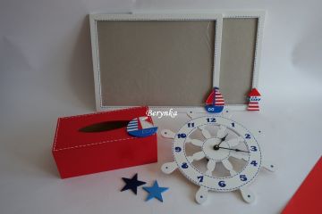 Dřevěné dekorace - v námořnickém