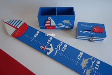 Dřevěné dekorace - v námořnickém