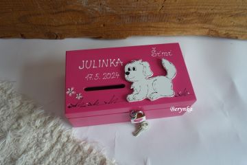 Pokladnička se zámečkem