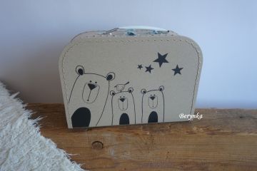 Kufřík se jménem a medvídky