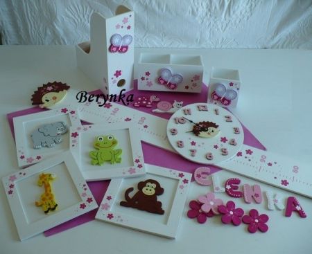 Dřevěné dekorace - zvířátka