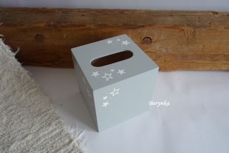 Krabička na kapesníky s hvězdičkami